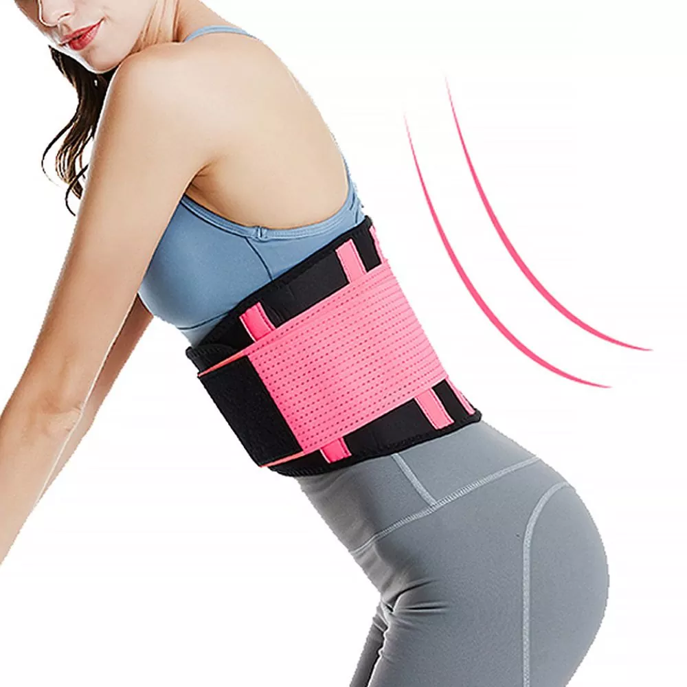 Supporto per la vita della cintura per il sudore fitness