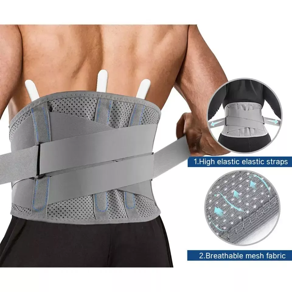 Cintura di supporto in vita in neoprene rimovibile