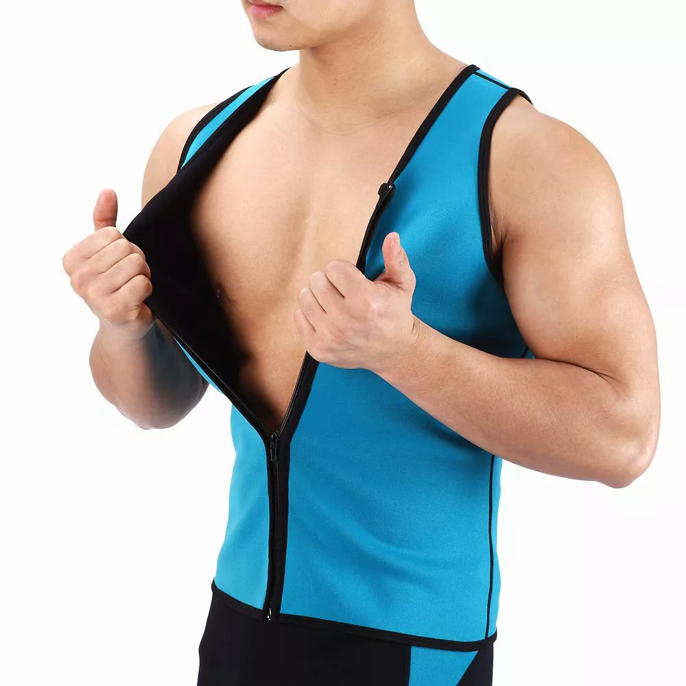 Camicia da sauna per uomo per dimagrire