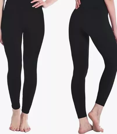 Leggings da allenamento alla moda a figura intera da donna